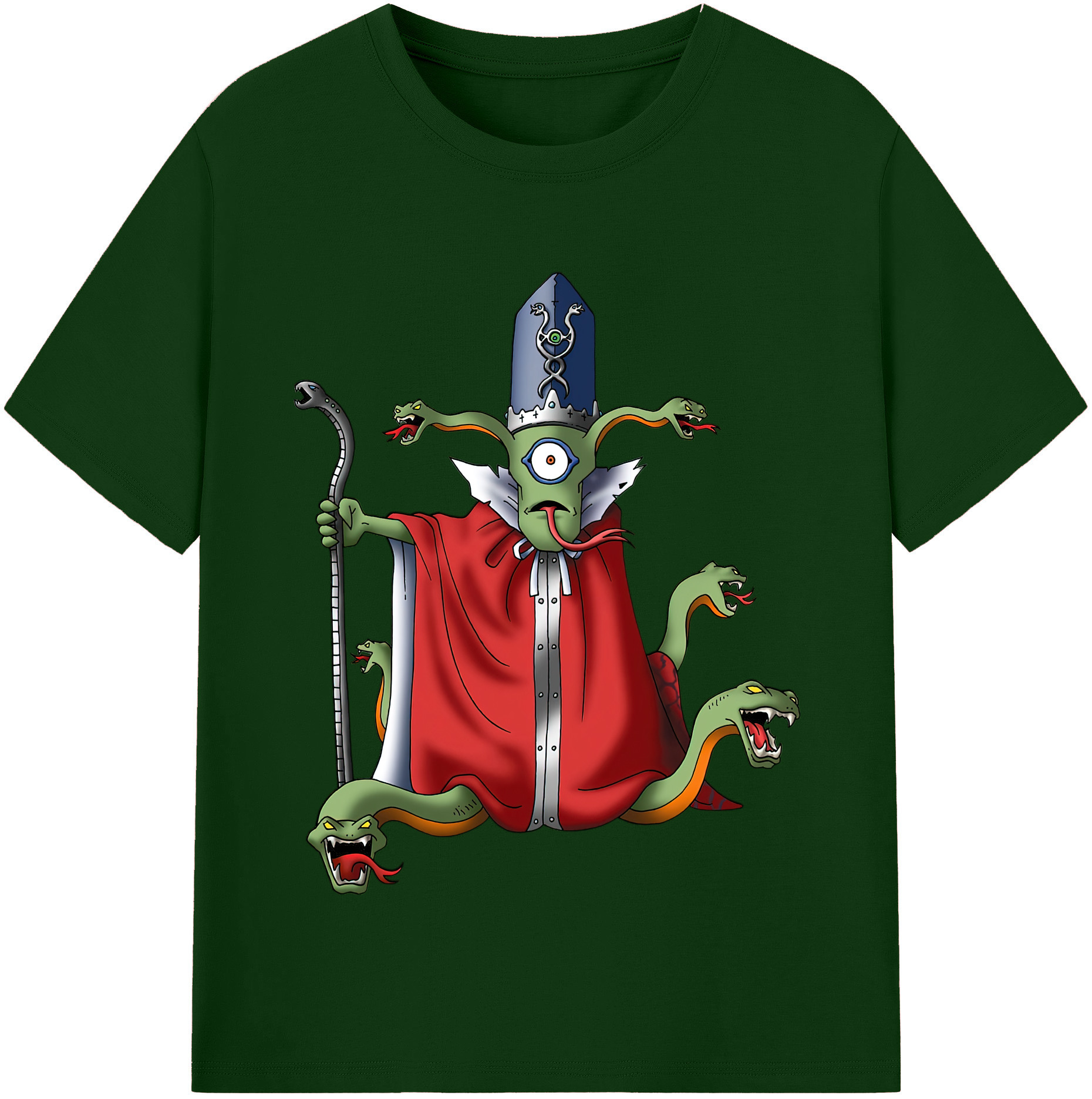 （画像用） ドラゴンクエスト Doragon Kuesuto Dragon Quest 綿100％半袖Tシャツ（フロントプリント）